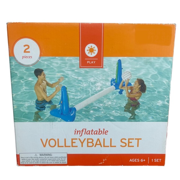 Swim Inflatable Volleyball Set Poshmark